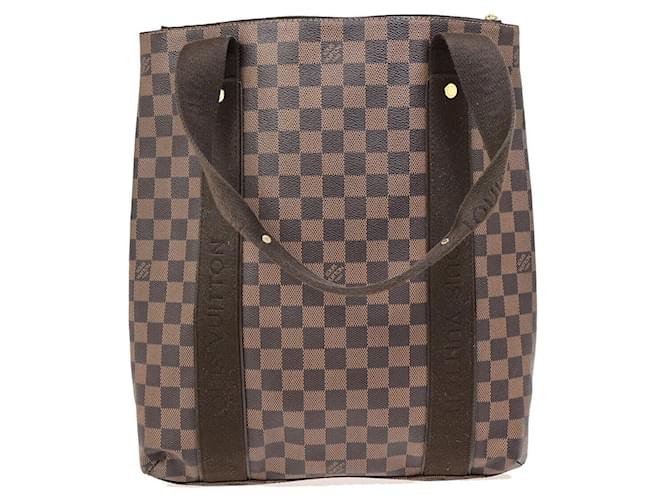 Louis Vuitton Beaubourg Brown Cloth  ref.1368579