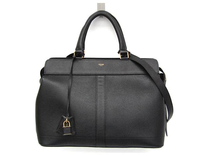 Céline Celine Schwarz Leder  ref.1368717