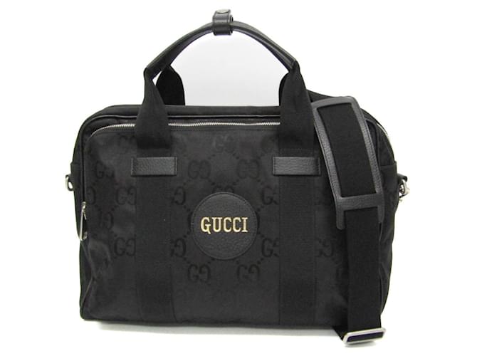 Gucci Aus dem Raster Schwarz Leinwand  ref.1368868