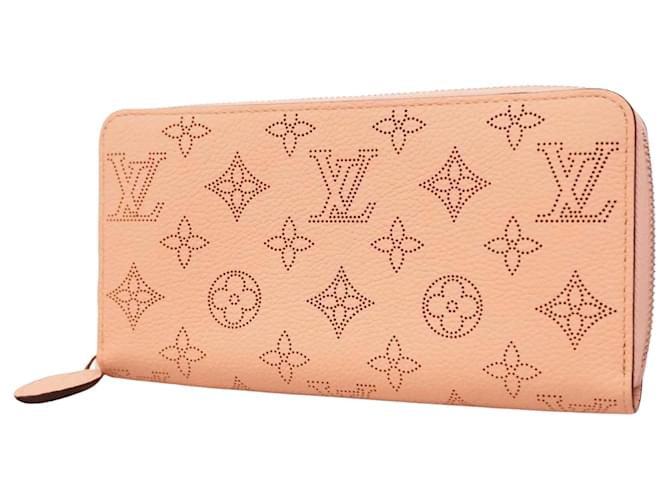 Louis Vuitton Portefeuille zippy Pink Leather  ref.1368897