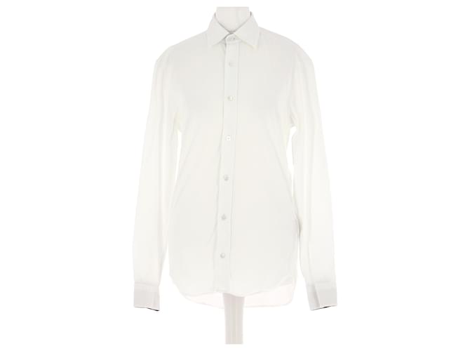 Burberry Chemise Coton Blanc  ref.1368991