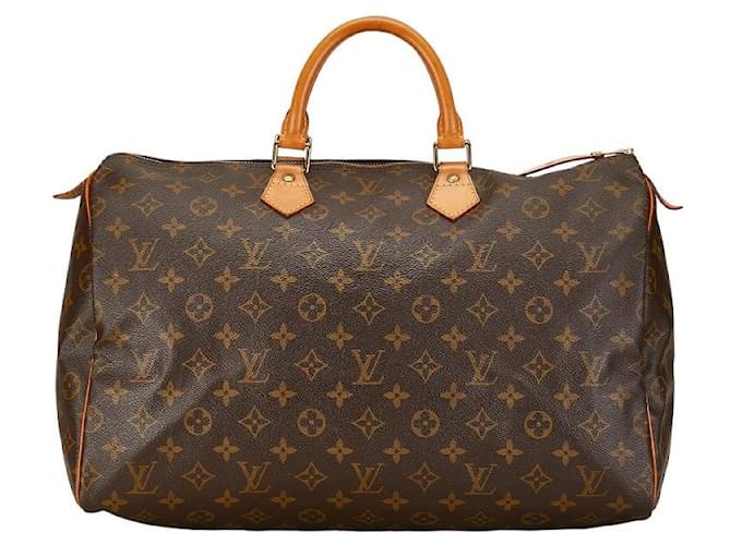 Louis Vuitton Speedy 40 Canvas Handtasche M41522 in gutem Zustand Leinwand  ref.1369143