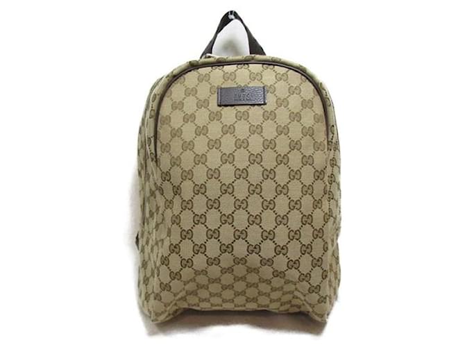 Gucci GG Canvas Rucksack Canvas Rucksack 449906 in gutem Zustand Leinwand  ref.1369152