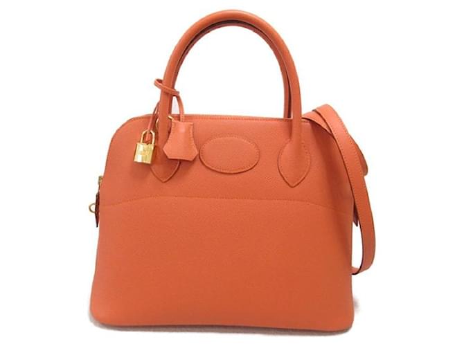 Hermès Hermes Epsom Bolide 31 Leather Handbag in Excellent condition  ref.1369173