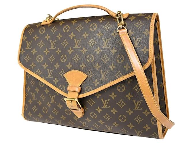 Louis Vuitton Beverly Toile Marron  ref.1369292