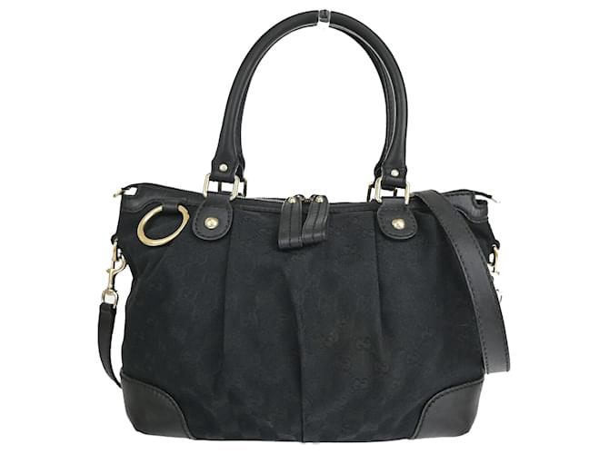 Gucci Sukey Preto Lona  ref.1369334