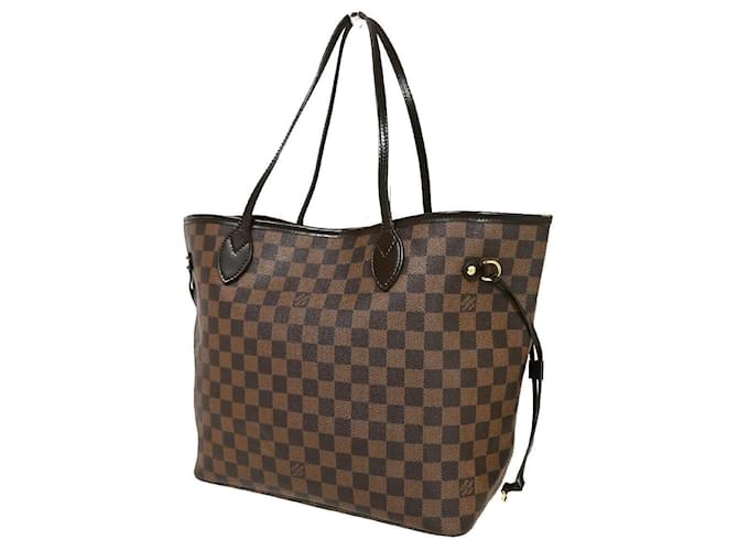 Louis Vuitton Neverfull MM Beige Lienzo  ref.1369388