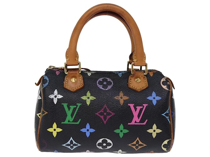 Louis Vuitton Mini Speedy Mehrfarben Leinwand  ref.1369409