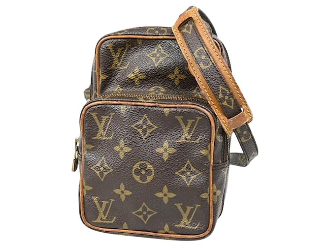 Louis Vuitton Mini amazone Brown Cloth  ref.1369420