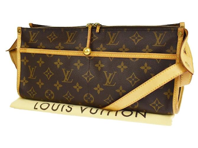 Louis Vuitton Popincourt Brown Cloth  ref.1369448