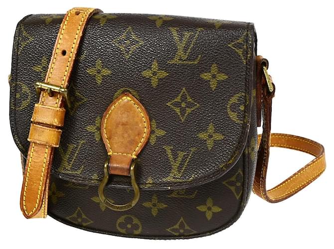 Louis Vuitton Saint Cloud Marrom Lona  ref.1369452