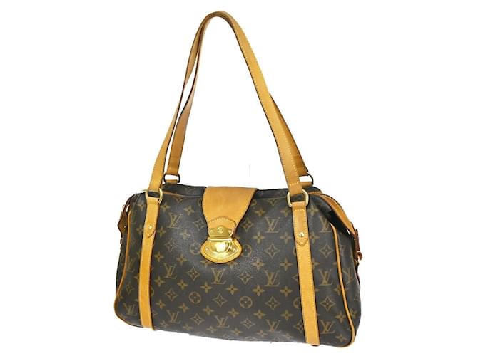 Louis Vuitton Stresa PM Brown Cloth  ref.1369580