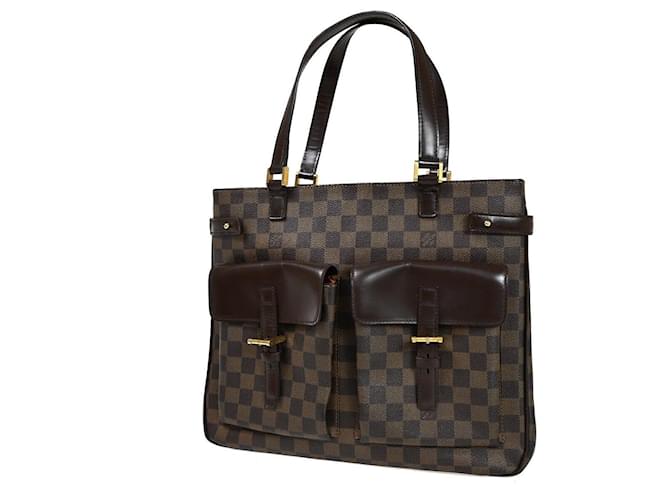 Louis Vuitton Uzes Marrone Tela  ref.1369585