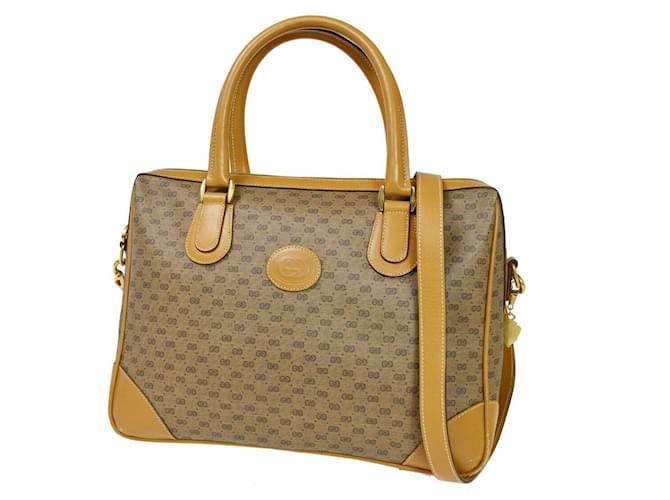 GUCCI Gucci Marrom Lona  ref.1369629