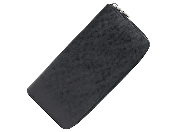 Louis Vuitton Zippy Wallet Vertical Black Leather  ref.1369678