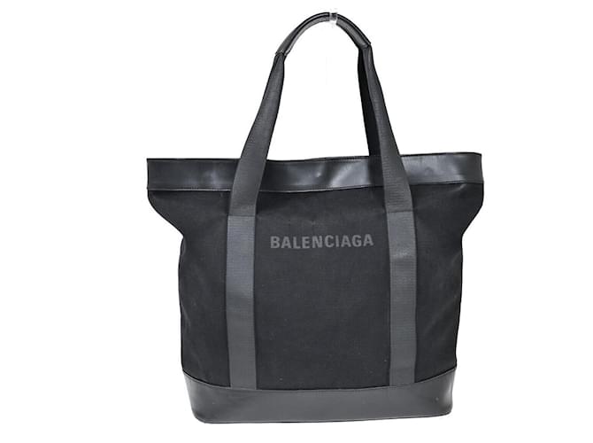 Balenciaga Navy Black Cloth  ref.1369687