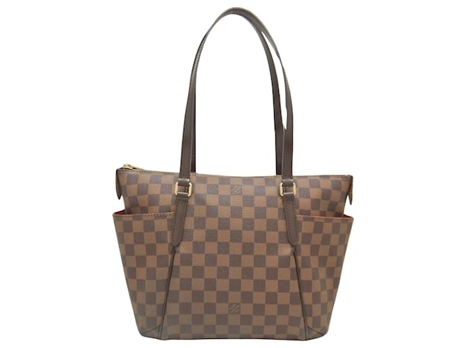 Louis Vuitton Totalmente Marrom Lona  ref.1369728