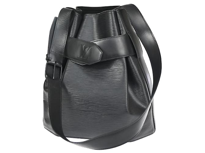 Louis Vuitton Sac d'épaule Black Leather  ref.1369734