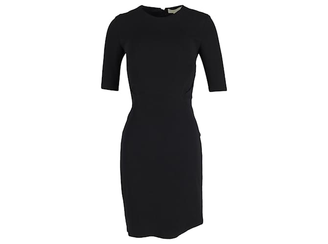 Stella Mc Cartney Stella McCartney Knee Length Dress in Black Wool  ref.1369751