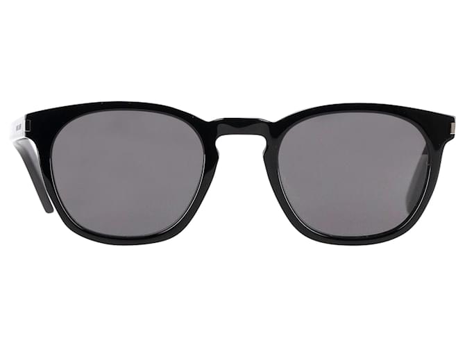 Óculos de sol Yves Saint Laurent YSL SL 28/F em plástico preto  ref.1369760
