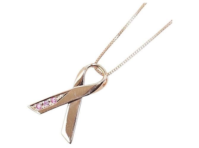 & Other Stories Colar de rubi em ouro rosa K10PG em excelente estado Metal  ref.1369827