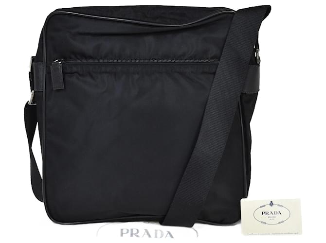 Prada Tessuto Negro Sintético  ref.1369853