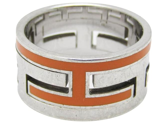 Ring Hermès Move H Plata Plata  ref.1369862