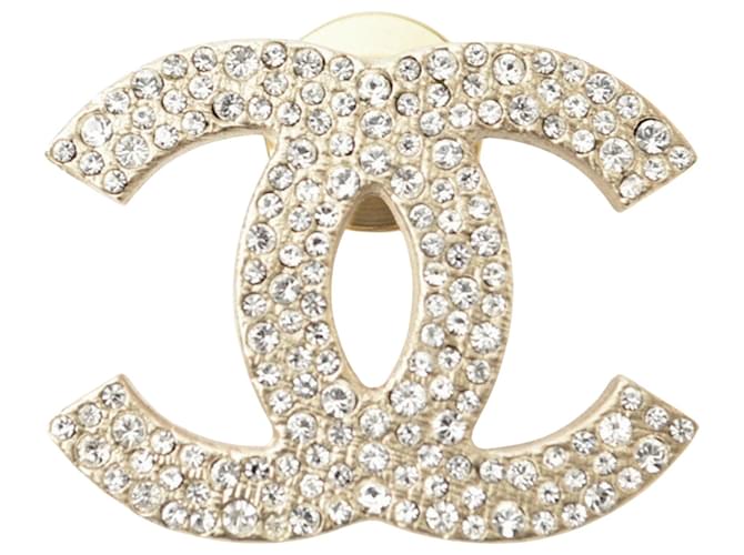 Chanel Coco Mark Golden Gold-plated  ref.1369890