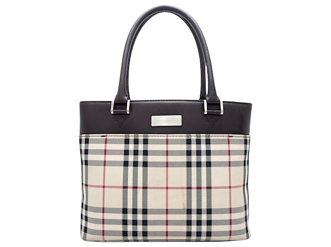 Burberry Nova Check Beige Cloth  ref.1369901