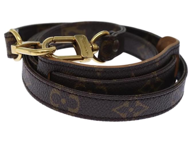 LOUIS VUITTON Bandoulière monogramme 43,3"" Auth LV 73547 Toile  ref.1370007