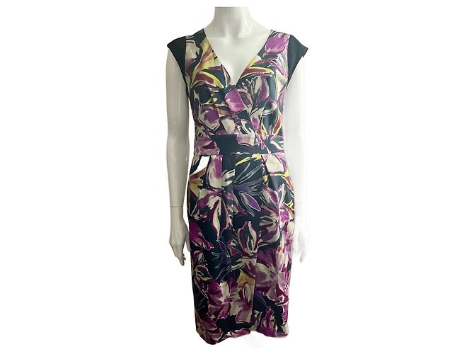 Etro Multicoloured draped dress Multiple colors