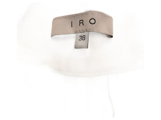 IRO Shorts T.International S Viskose Weiß