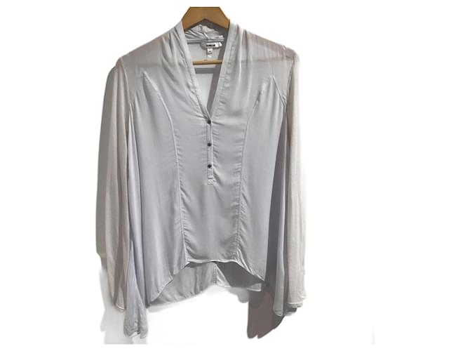 HELMUT LANG Tops T.International M Viscose Branco  ref.1370241