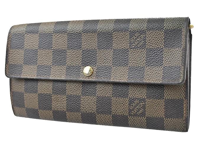 Crédit Louis Vuitton Porte Monnaie Toile Marron  ref.1370538