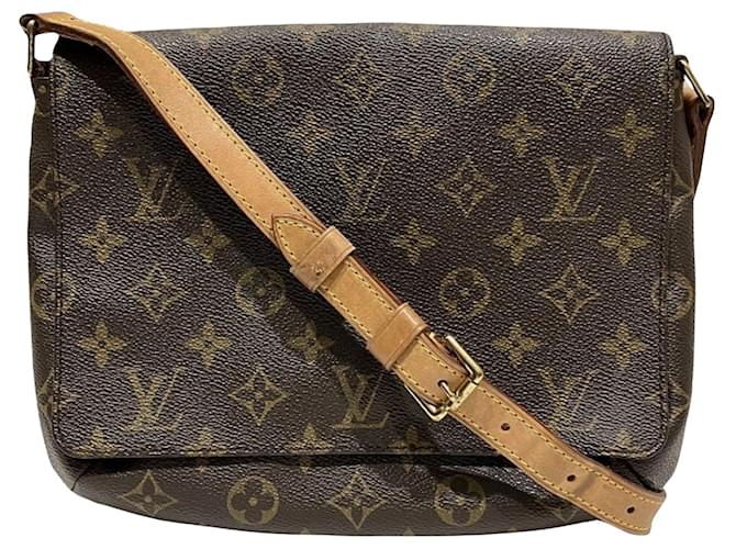 Louis Vuitton Musette Tango Toile Marron  ref.1370746