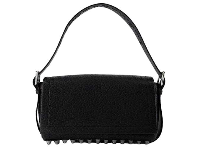 Ricco Medium Flap Bag - Alexander Wang - Leather - Black  ref.1370961