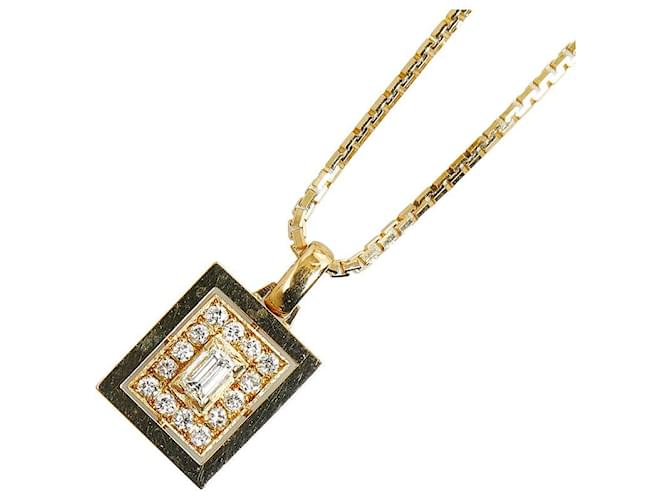 & Other Stories Other 18K Diamond Plate Necklace  Metal Necklace in Good condition  ref.1370998