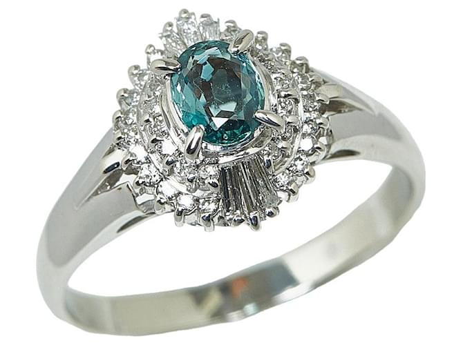 & Other Stories [LuxUness] Platinum Alexandrite Ring  Metal Ring in Good condition  ref.1371004