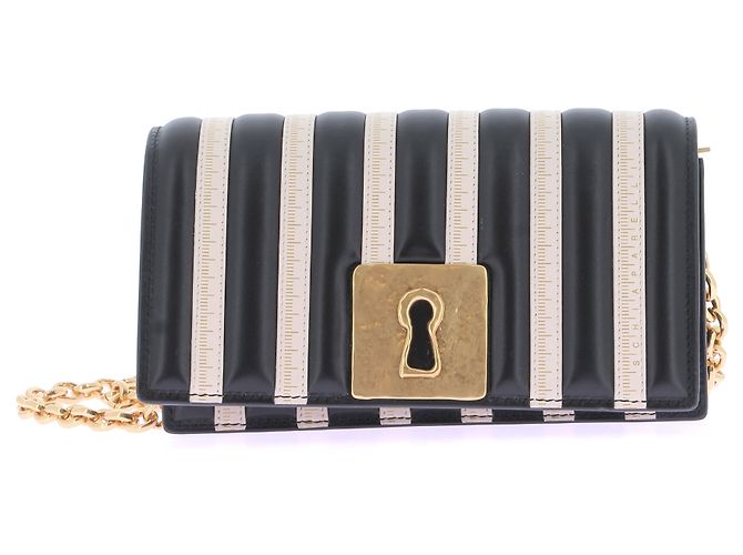 SCHIAPARELLI Sacs à main T. Cuir Noir