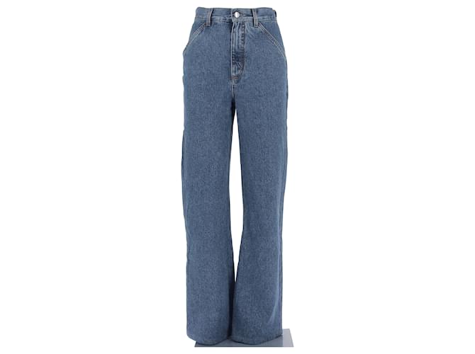 Chloé CHLOE Jeans T.FR 36 Baumwolle Blau  ref.1371079