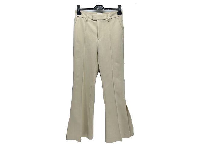 Closed Pantalones cerrados T.US 26 de algodón Beige