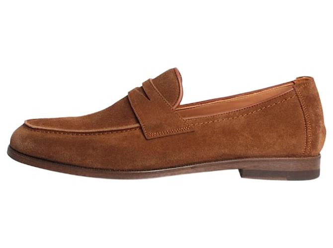 Autre Marque Anthology Brown suede loafers - size  ref.1371144