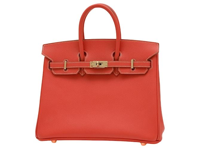 Hermès Birkin 25 Pink Leather  ref.1371153