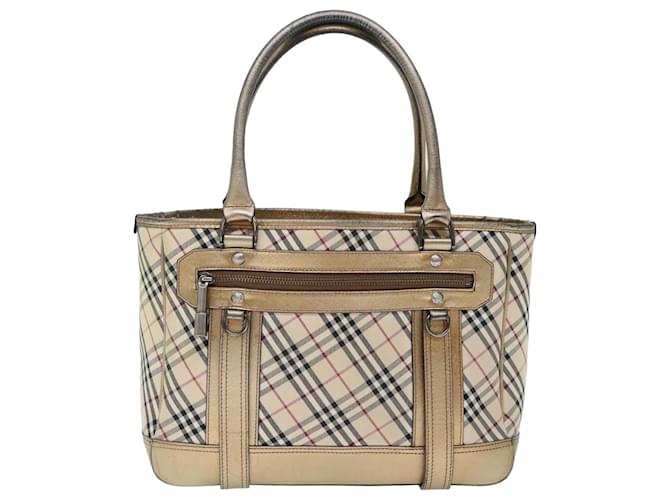 Burberry Nova Check Beige Cloth  ref.1371224