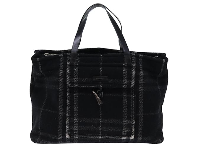 BURBERRY Laine Noir  ref.1371254