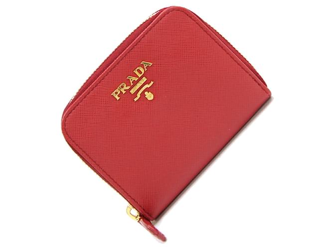 Prada Saffiano Cuir Rouge  ref.1371302