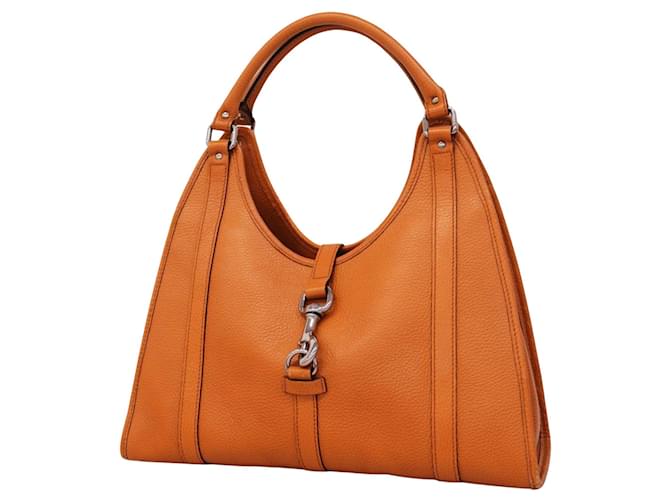 Gucci Jackie Orange Leather  ref.1371307
