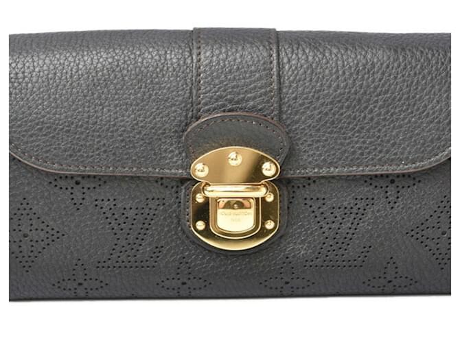 Louis Vuitton Amelia Black Leather  ref.1371361