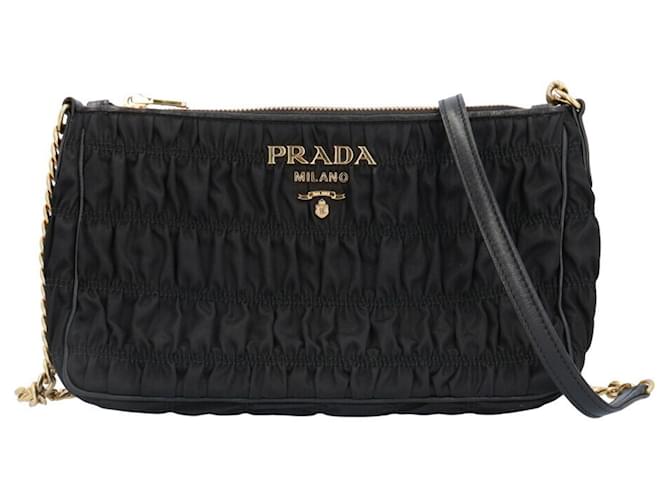 Prada Tessuto Synthétique Noir  ref.1371403