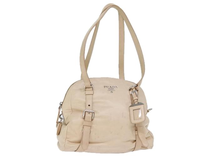 Prada Saffiano Beige Leather  ref.1371407